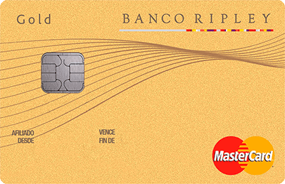 Tarjeta Ripley Gold MasterCard